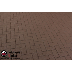 Брусчатка Feldhaus Klinker 502 umbra plano, 200*100*40